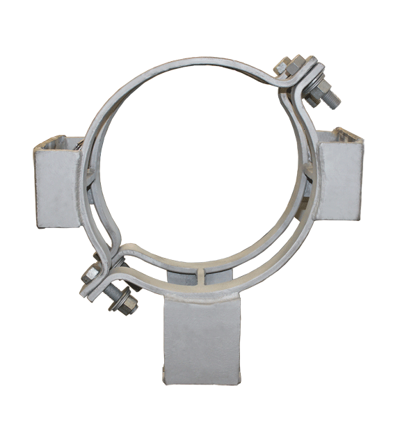 Bolt Cradle Supports with Slide Plates Designed for a Combined Cycle Facility