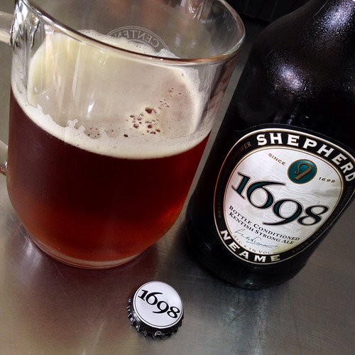 1698 Shepherd Neame. Real ale.