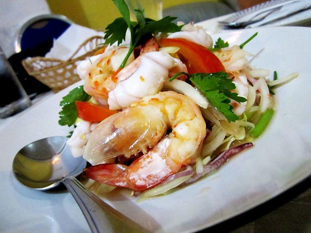 Fisherman Restaurant Thai seafood salad