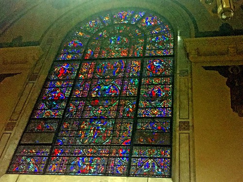 church interior indoors basilica ohio carey midwest placeofworship romancatholic catholic window stainedglass