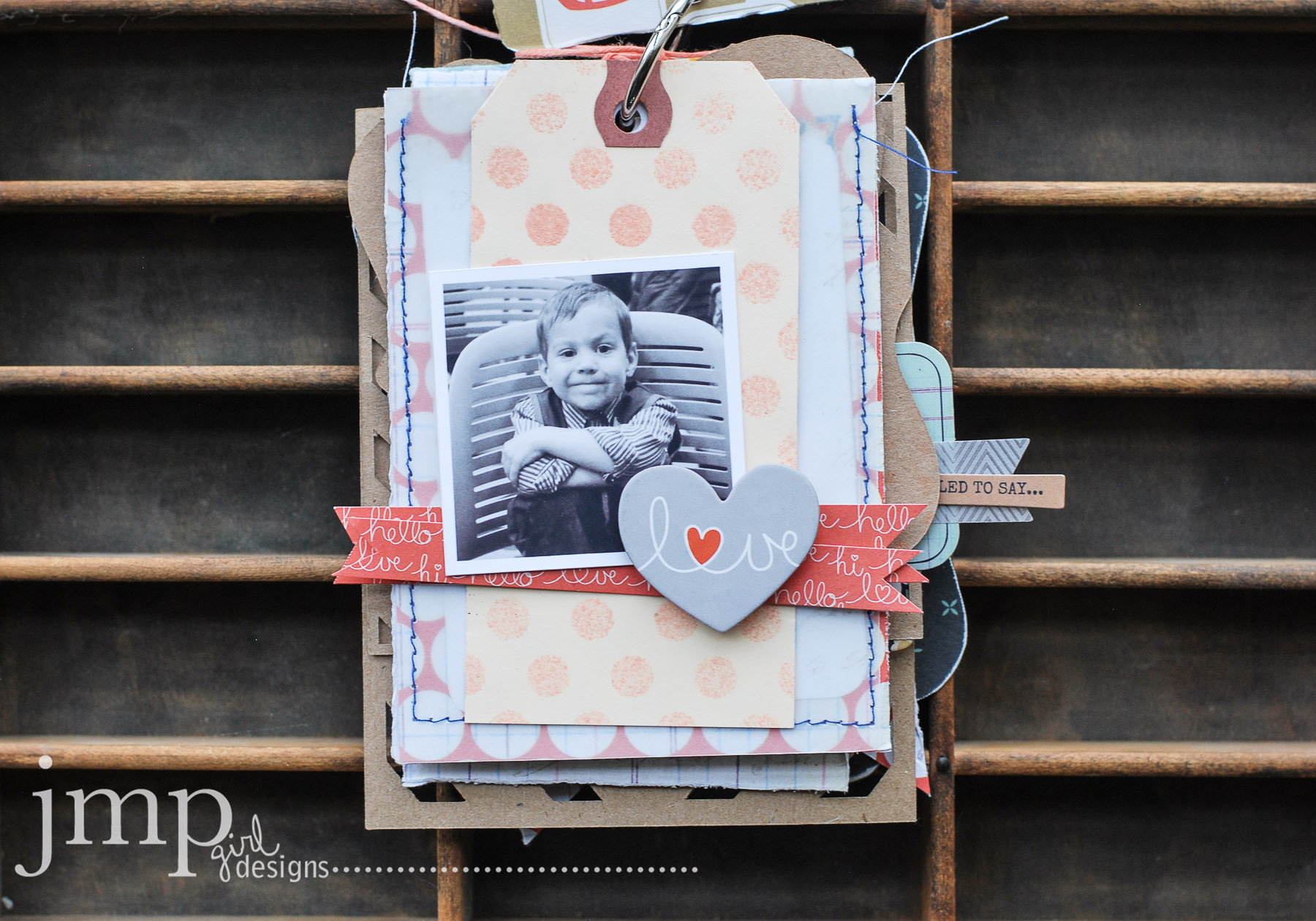 Father's Day Tag Album for Pink Paislee