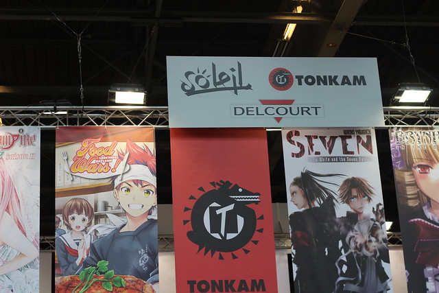 Stand Soleil/Tonkam/Delcourt à Japan Expo 2014