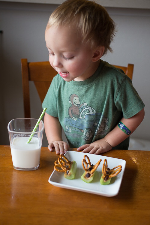 Toddler Butterfly Snack