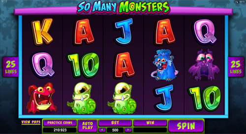 So Many Monsters Slot Machine