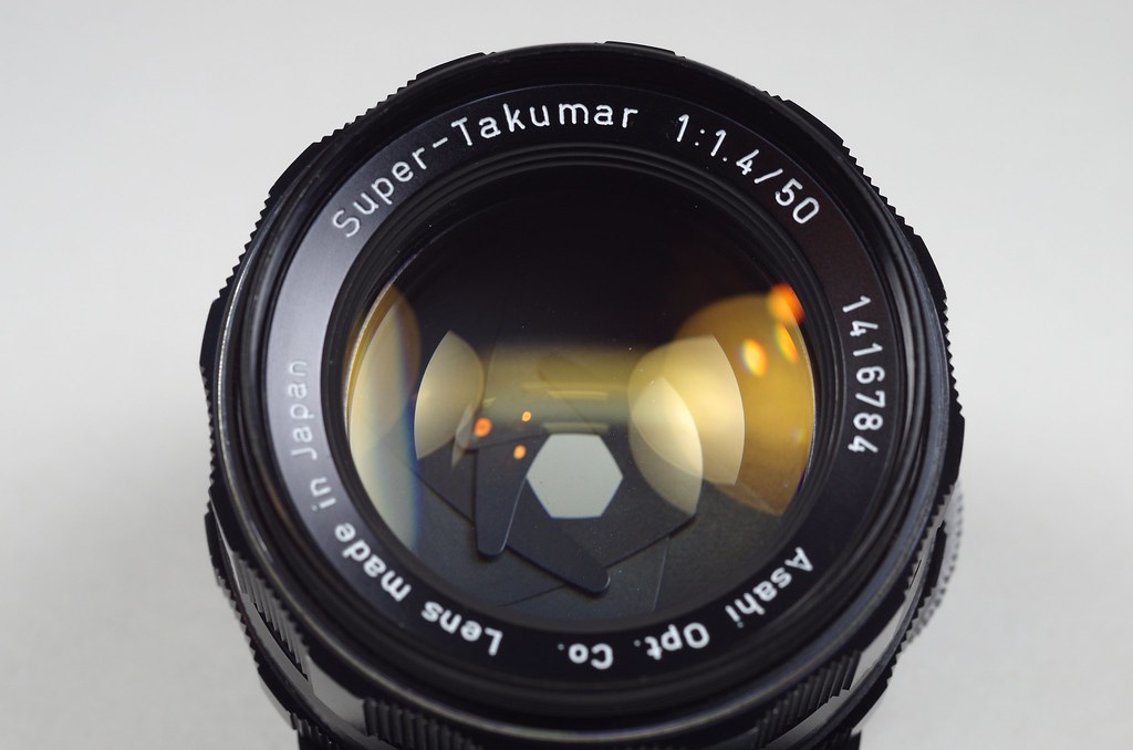 老鏡器材控: 八枚玉Pentax Super-Takumar 50mm f/1.4