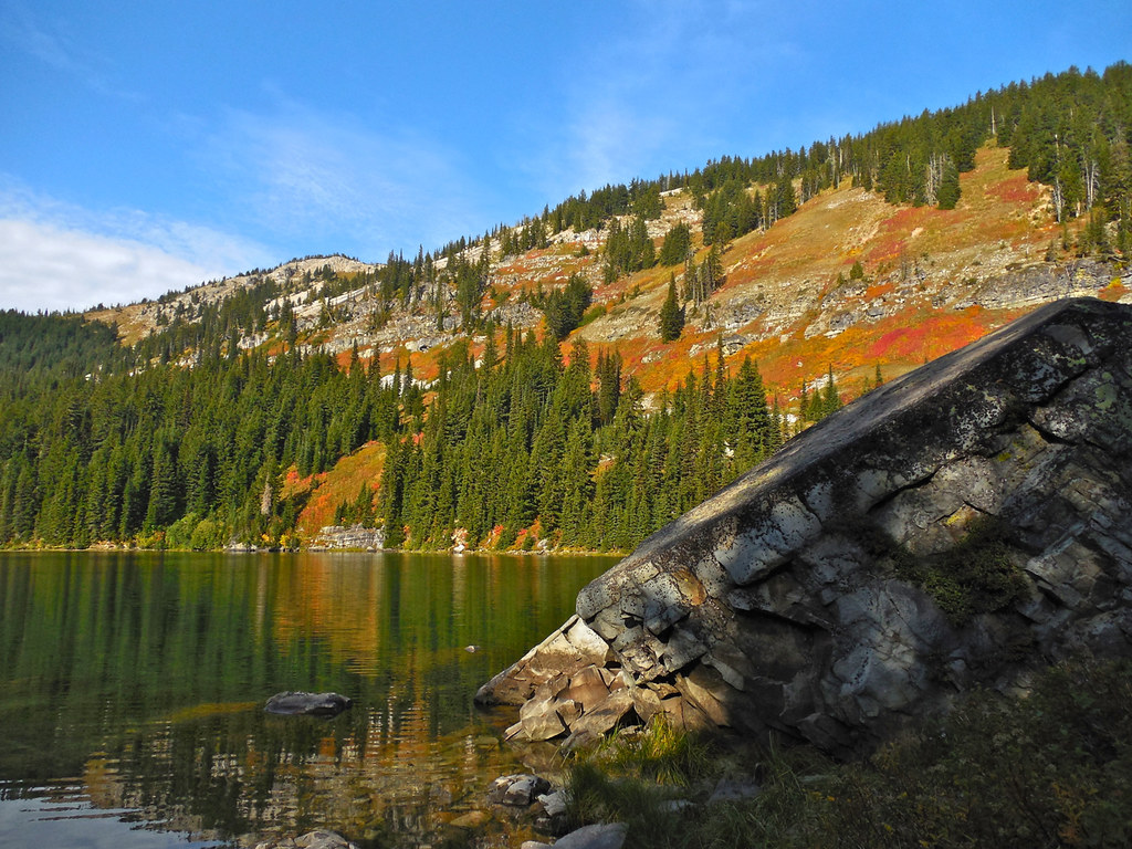 Revett Lake on Montana - Idaho border near Thompson Pass