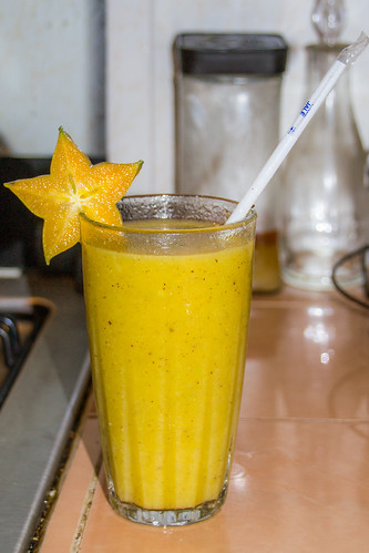 fruta smoothies bebidas starfruit