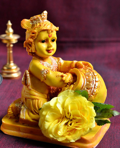Krishna janmashtami celebration at home