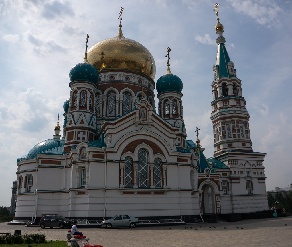 Природные достопримечательности омска. Cathedral of the Assumption Омск.