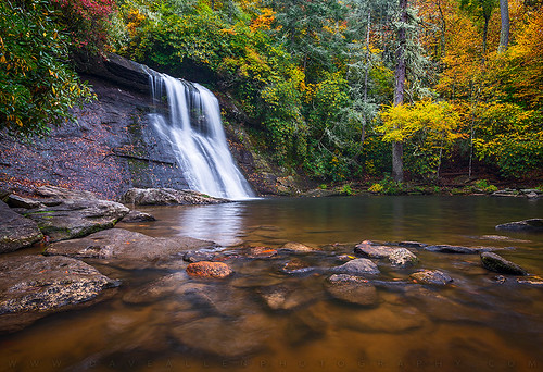 autumn fall nc foliage northcarolina outdoors waterfalls nature blueridge falls mountains creek river outdoorphotographer landscape waterfall wnc westernnc fallcolors colors d800 nikon daveallen appalachian