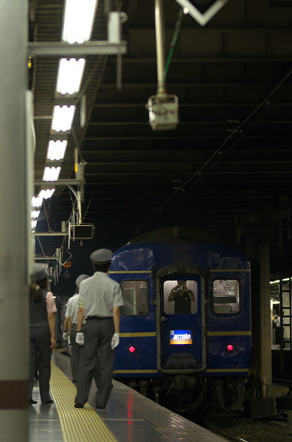 Tokyo Train Story 臨時寝台特急あけぼの 上野駅にて 2014年8月4日