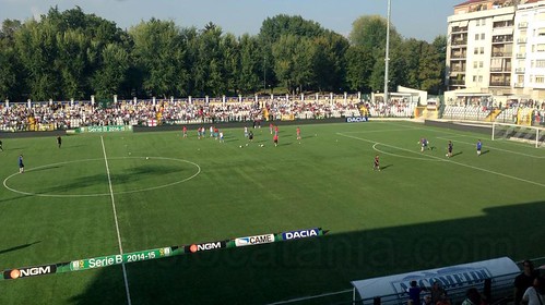 Pro Vercelli-Catania, seconda giornata d'andata di Serie B.