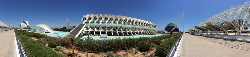 Panorama of the City of Arts and Sciences