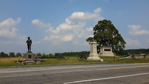 Gettysburg monuments - there are more than 1,400 monuments in the park