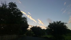 Clouds at dusk on Calverley Lane