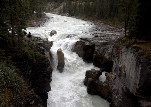 canada waterfall alberta jaspernationalpark 2014