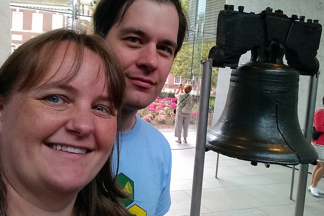 Liberty Bell selfie