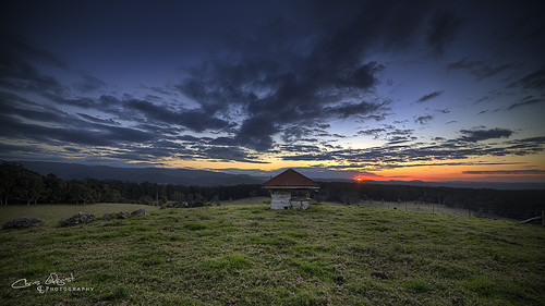 sunset house landscape shed australia queensland hdr goldcoast canon1740l canon5dmklll
