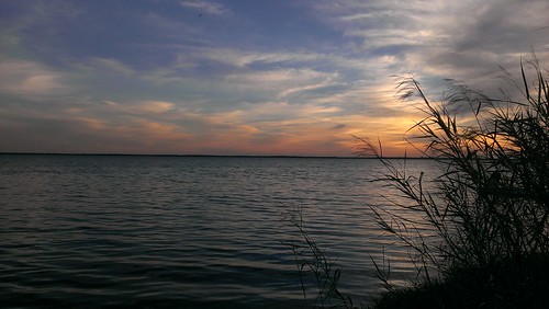 flickrandroidapp:filter=none florida lake sunset smartphone lakemonroeboatramp lakemonroe waterfront