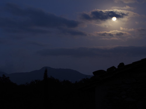 italien italy night landscape italia nacht liguria fullmoon landschaft paesaggio notturno vollmond 2014 ligurien lunapiena