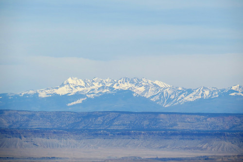 snow newmexico four high desert views majestic region capped corners muntains