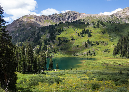 mountain lake scenery hike backpacking co 14er snowmass maroonbells randonnee 4passloop multidaybackpacking