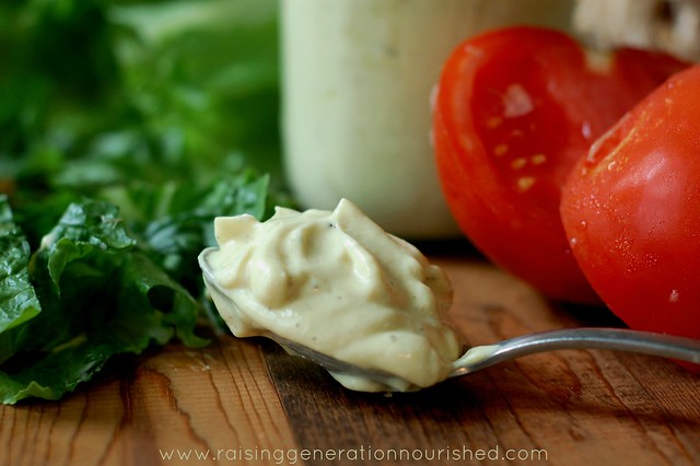 Simple Egg Free Mayonnaise