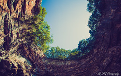 Melissani Cave - The Descent.. :-)