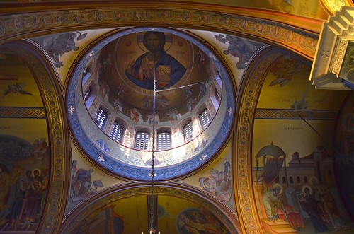 trip sunset history church architecture interior religion may holy greece macedonia dome thessaloniki rays 2014 panagiadexia