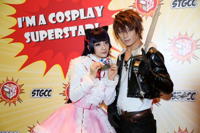 1_Cosplayers at the 2013 Singapore Toys, Game & Comic Convention