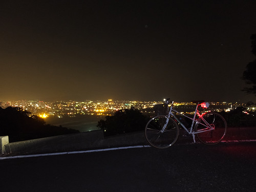 bicycle soma 夜景 自転車 mixte ミキスト 徳願寺山