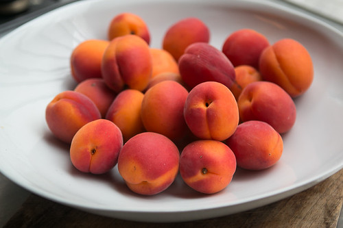 Apricot Cherry Marzipan tart recipe