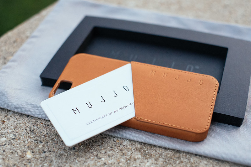 Mujjo Leather Wallet Case para el iPhone X
