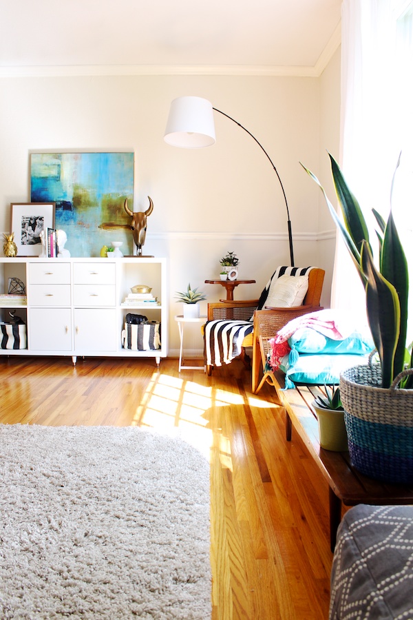Bright, Kid-Friendly Living Room by Mandy Pellegrin