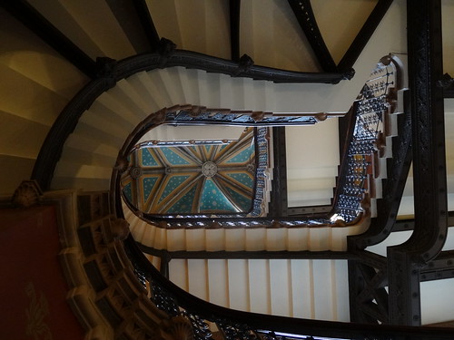 02j - Staircase in St Pancras Hotel
