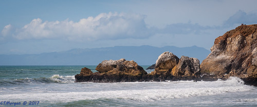 pacifica california unitedstates californiacoast surf rocks waves breakers