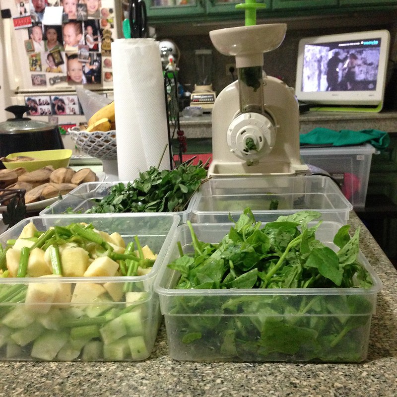 Ready to make Green Juice!