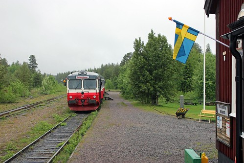europe sweden transport railway lapland scandinavia norrbotten