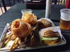My Onion Rings are bigger than yours. (BurgerFi Tallahassee)