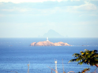 Mikomoto Island taken from Okuirozaki Coast