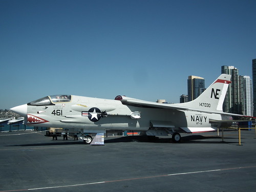 147030/NE-461 F-8K USS Midway, San Diego, CA 14-3-14