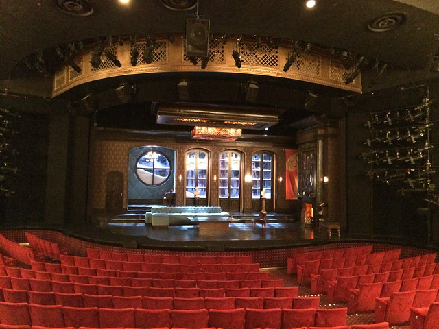 Drury Lane -The Game's Afoot, such an  impressive set, so beautiful