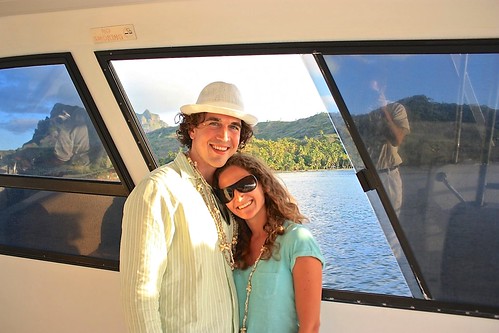 Onboard the St. Regis Bora Bora private yacht