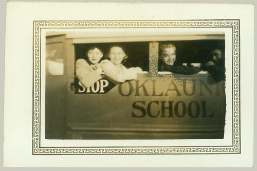 Oklaunion Texas School bus