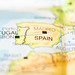 Ibiza - spain country on map