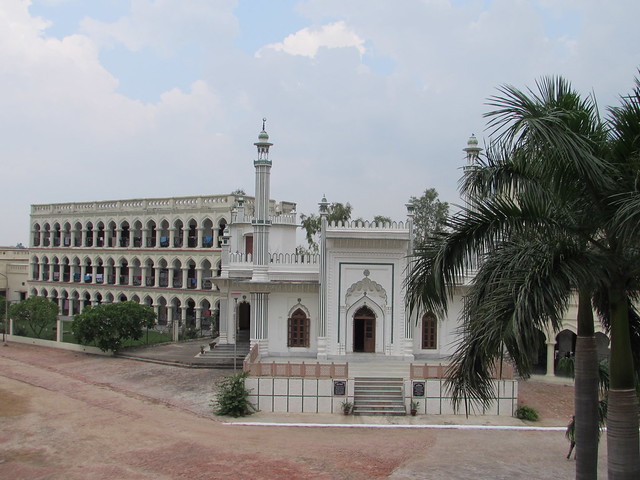 Mosque and Boys’ Hostel.