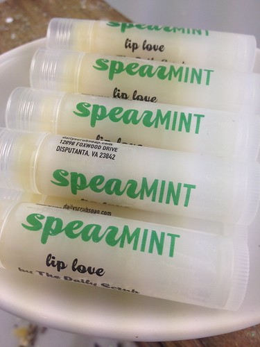 Spearmint Lip Balm by The Daily Scrub