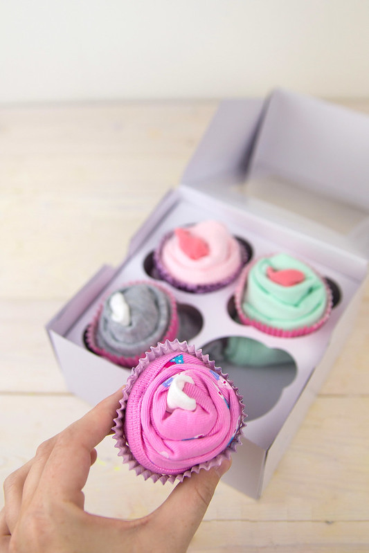 Onesie Cupcake Baby Gift #SavingsCatcher