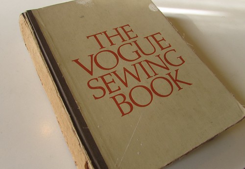 On the Shelf:  Grandma's Vogue Sewing Book