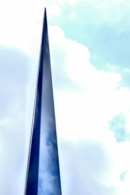 blue sky obelisk